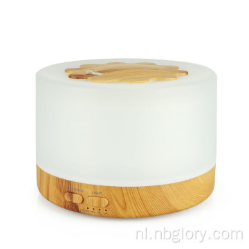 Hout en plastic gecombineerde etherische olie aroma diffuser